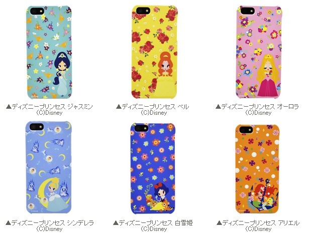 ディズニーキャラクターの「iPhoneカスタムカバー for iPhone5」