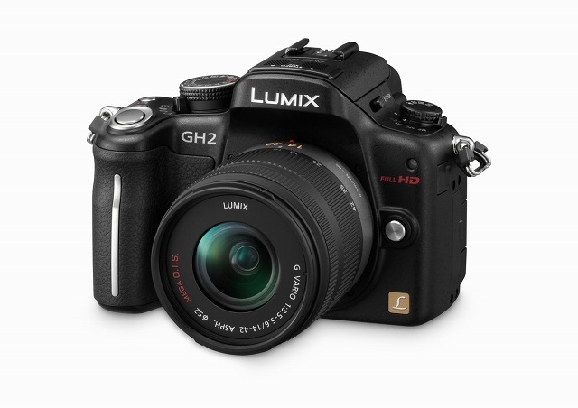撮影用のフルハイビジョン・ムービー一眼 LUMIX GH2×6