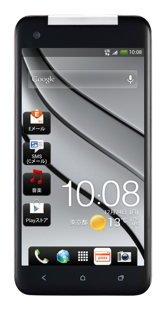 5インチフルHDディスプレイ搭載「HTC J Butterfly」
