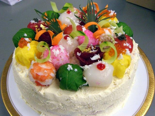 寿司ケーキ