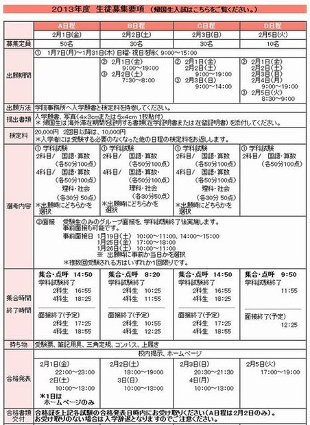 横浜英和女学院中学校