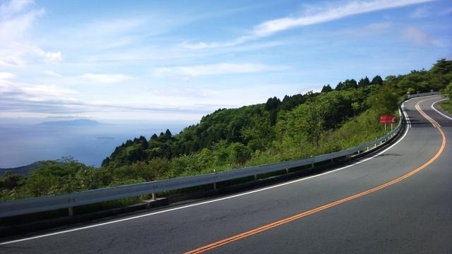 11km地点から望む初島・大島