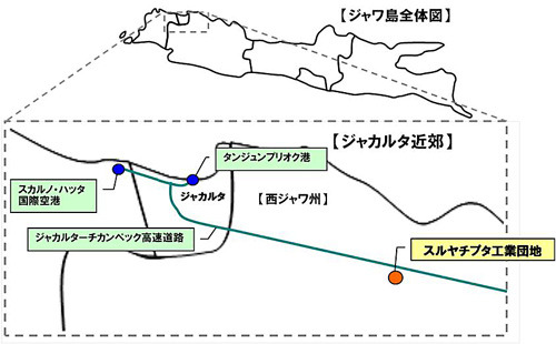 プロジェクト予定地・地図