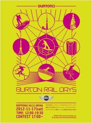 BURTON RAIL DAYS presented by MINI