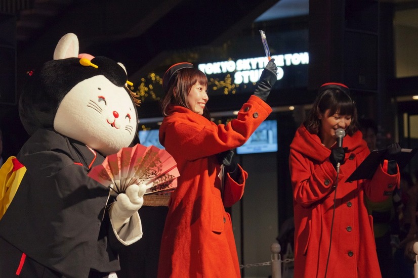 【クリスマス】東京スカイツリーでツリー点灯式……ゆるキャラ祭り？