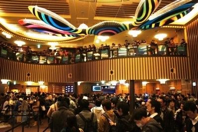 新宿バルト9：世界最速上映直前の様子