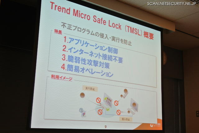 Trend Micro Safe Lock 主要機能