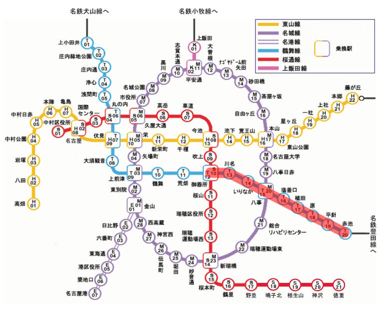 今回新たに携帯電話サービスが利用可能となる路線（赤色）