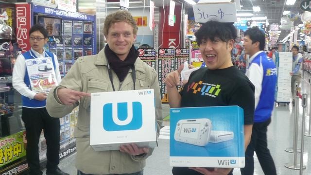 ドイツからWii Uを買いに来たゲームファンも