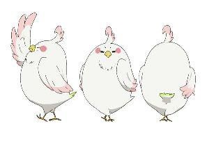 鳥(c)京都アニメーション／うさぎ山商店街