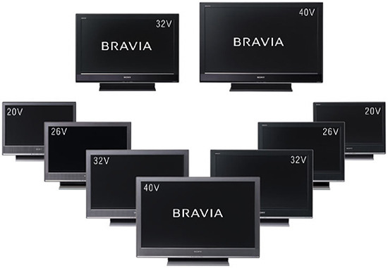 発表されたBRAVIA