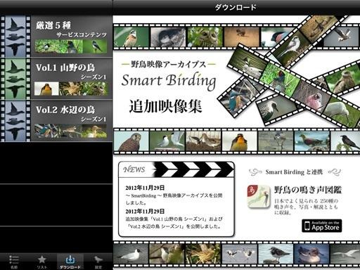 野鳥映像アーカイブス・追加映像集