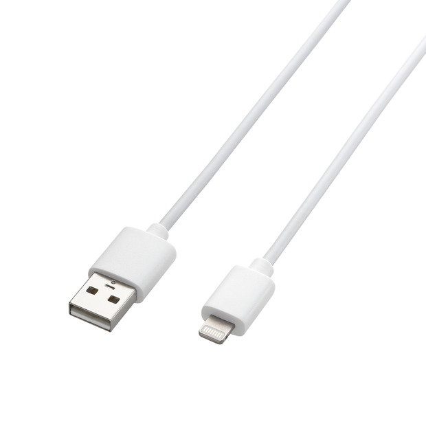 一方がUSB2.0コネクタ、もう一方がLightningコネクタ