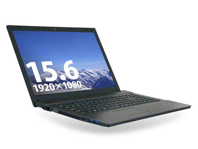 SSD+HDDツインドライブ構成で、最薄部が16mmの15.6型ノートPC