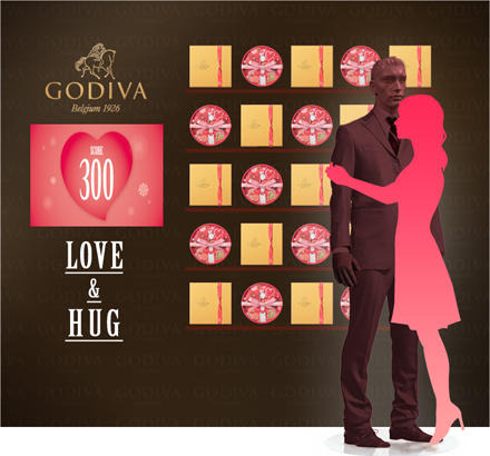 GODIVA LOVE ＆ HUG イベント