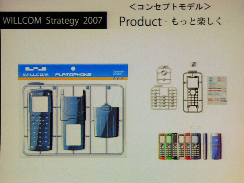 　ウィルコムは、13日と14日の2日間、プライベートイベント「WILLCOM FORUM ＆ EXPO 2007」を開催している。13日には、同社の代表取締役社長である喜久川政樹氏による基調講演「ウィルコムのビジネス戦略」が行われた。