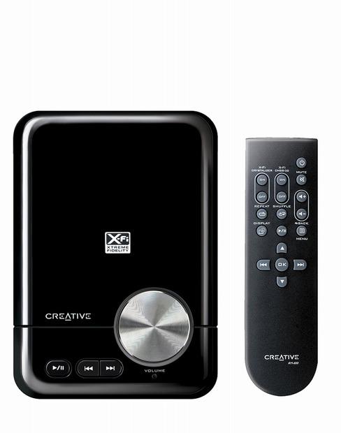 XF-WRCV-BKと付属のリモコン