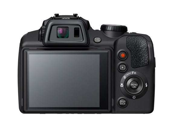 「FinePix SL1000」背面
