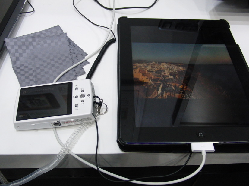 「FINE PIX」でiPadへ