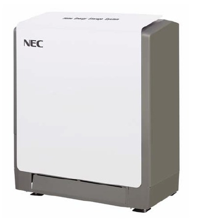 NECの家庭用蓄電システム（外観）