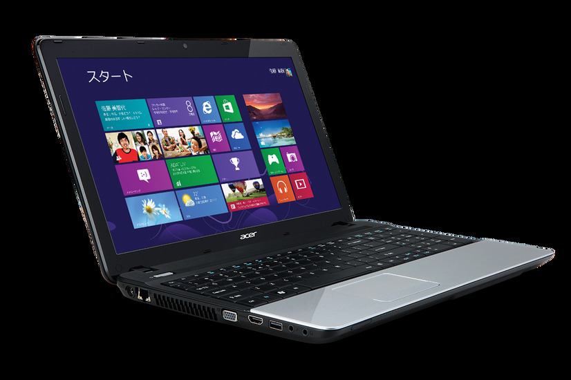 エントリーモデルの15.6型ノート「E1」シリーズ