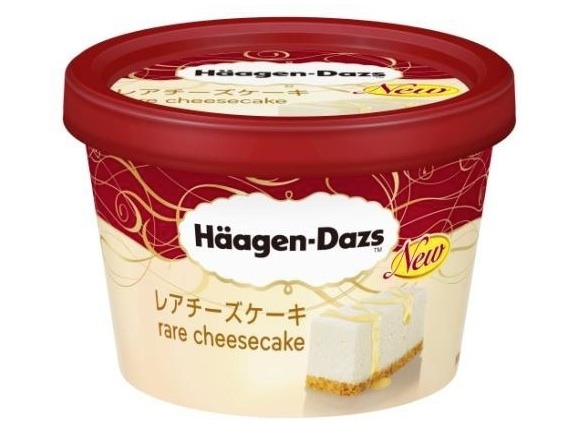 ハーゲンダッツ『レアチーズケーキ』。284円