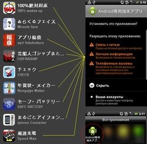 「Android.MailSteal.2.origin」は、便利なプログラムをユーザに勧めるスパムメールによって拡散