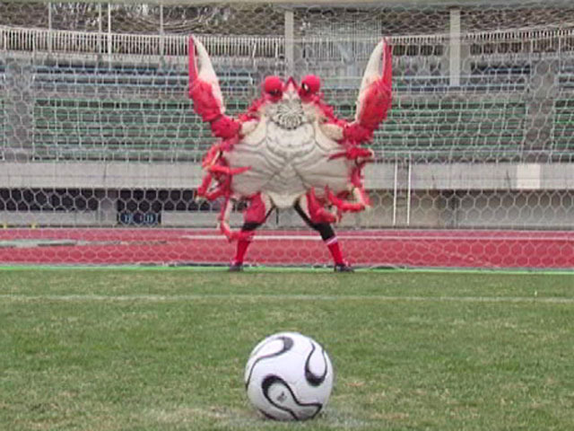 かにゴールキーパー