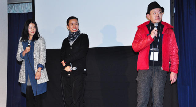 「ゆうばり国際ファンタスティック映画祭」（玄里、渡辺真起子、近藤芳正）