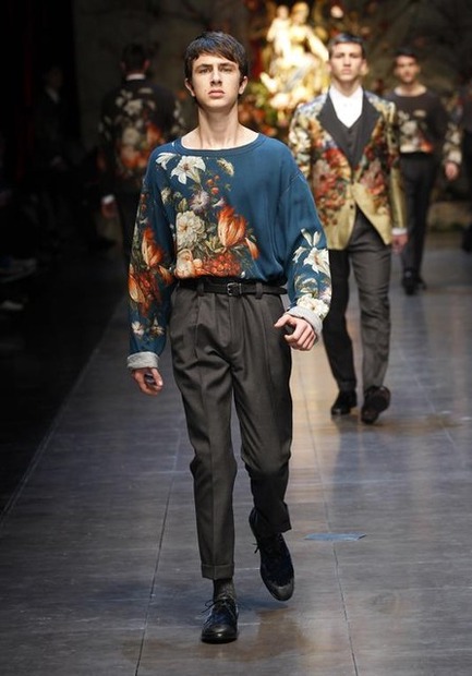 ドルチェ＆ガッバーナ2013-14年秋冬メンズコレクション