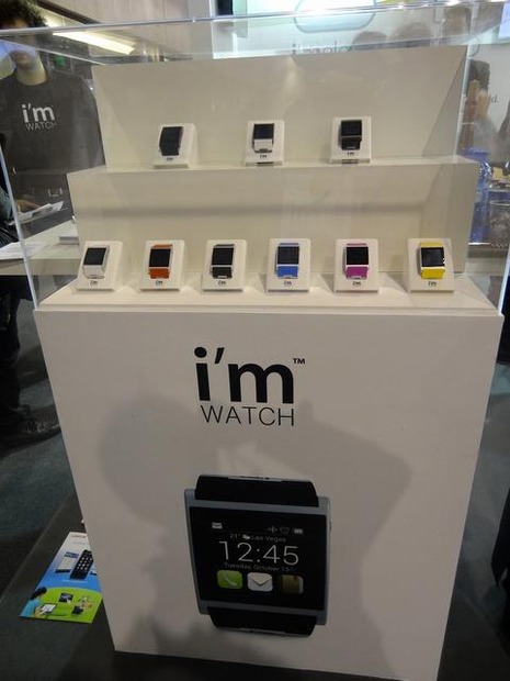 【MWC 2013】スマートウォッチ時代の幕開け? イタリア製の「I'm Watch」