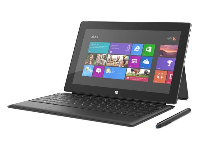 「Surface」は10.6インチ液晶を搭載したタブレットPC