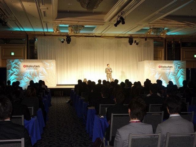 LinkShare Symposium Tokyo 2013の模様。日本、米国、カナダ、イギリス、オーストラリアで開催されるグローバルなイベントだ
