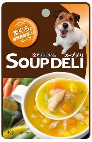 ピュリナ スープデリ まぐろと緑黄色野菜入りスープ 40g