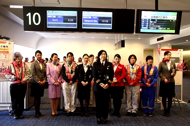 JAL「ひなまつりフライト」