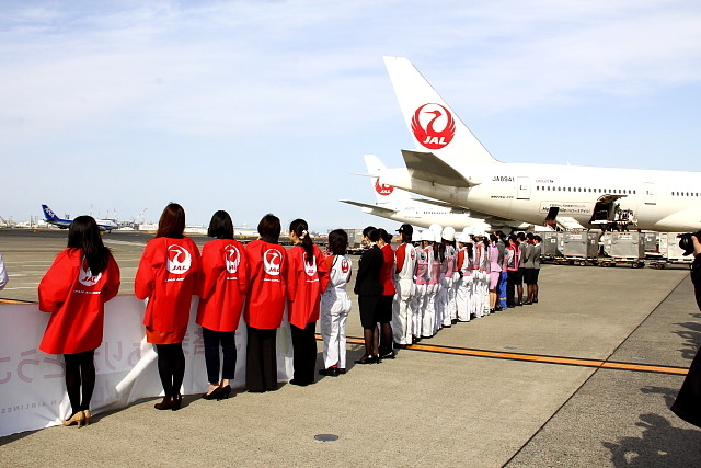 JAL「ひなまつりフライト」