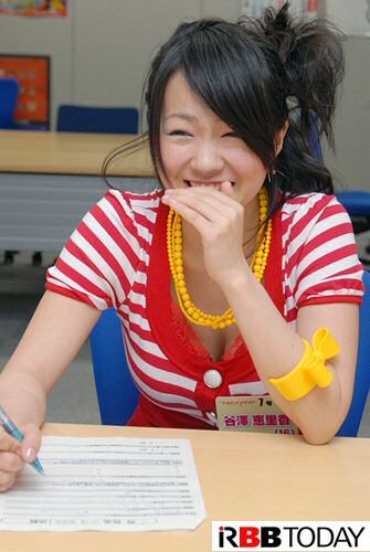 アイドリング 突撃レポ 第8回 好きなタイプは イジワルな人 アイドリング 7号 谷澤恵里香 1枚目の写真 画像 Rbb Today