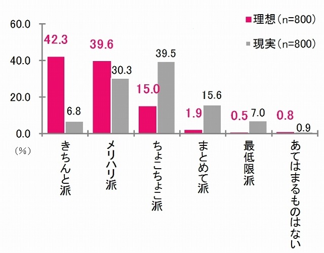 お掃除の理想と現実