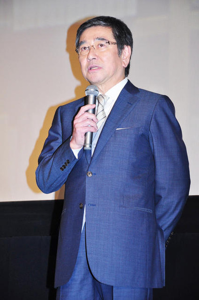 石坂浩二 in 『図書館戦争』完成披露試写会