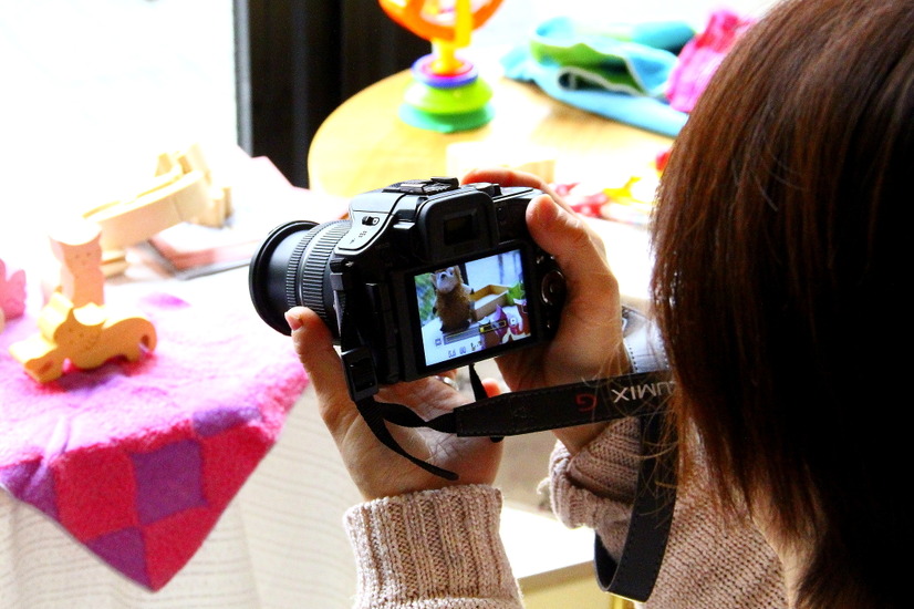 「ママ写真部のお部屋」講習会・撮影会　《写真　大野雅人》