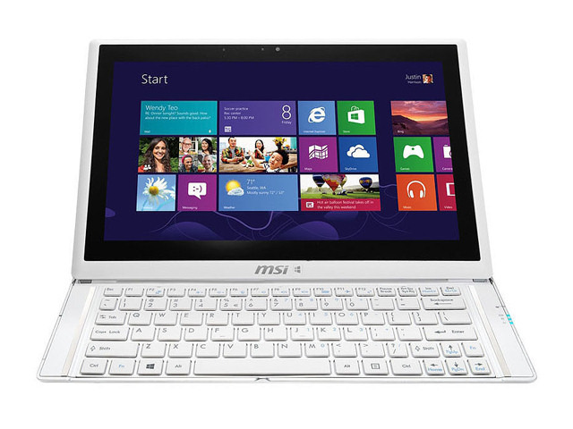 タブレットにもノートPCにも簡単に切り替え可能な11.6型Ultrabook「MSI S20」