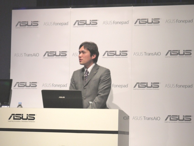 ASUS JAPANシステムビジネス部の阿部直人氏