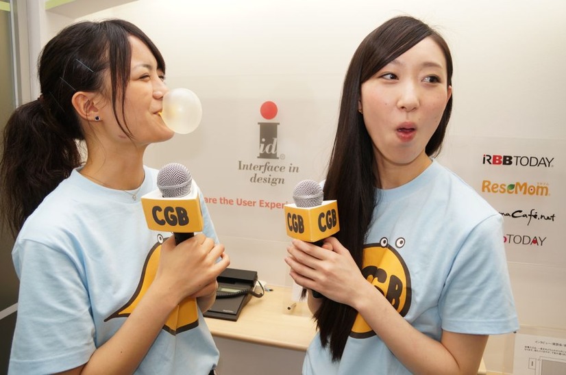 肺活量には自信があるという坂井さんが勝利!?