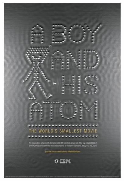 「A Boy and His Atom」ポスター