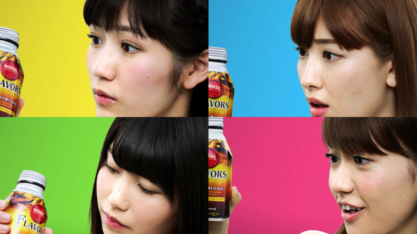 大島優子、渡辺麻友らAKB48メンバーが“初体験”で見せる表情は……？　「WONDA」新CM