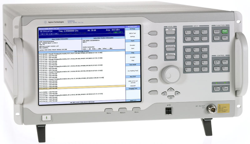 Agilent E6651A Mobile WiMAX端末テスタ