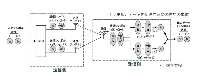 時空間符号化のしくみ