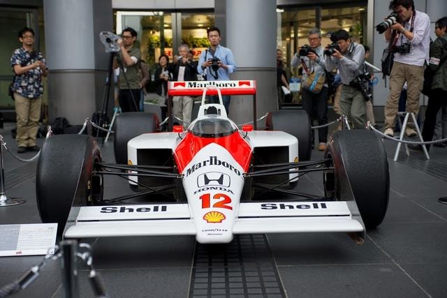 ホンダF1復帰発表のようす