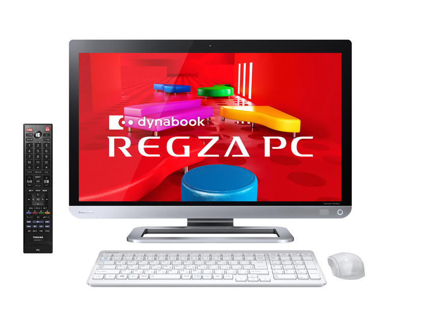 タッチ対応で1秒起動やジェスチャー機能を搭載した23型「dynabook REGZA PC D833」