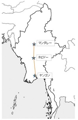 設置区域地図